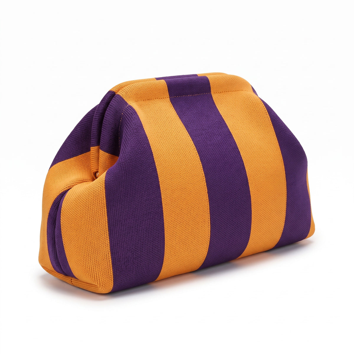 Amber & Plum Stripe Cloud Pouch
