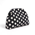 Black Polka Dot Cloud Clutch — studio
