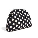 Black Polka Dot Cloud Pouch