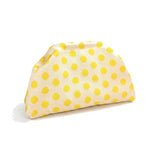 Lemon Polka Dot Cloud Pouch