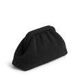 Black Waffle Cloud Pouch