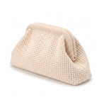 Cream Waffle Cloud Pouch