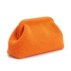 Tangerine Waffle Cloud Pouch