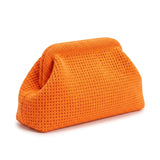 Tangerine Waffle Cloud Pouch