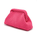 Hot Pink Waffle Cloud Pouch