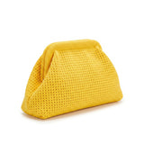 Butter Yellow Waffle Cloud Pouch